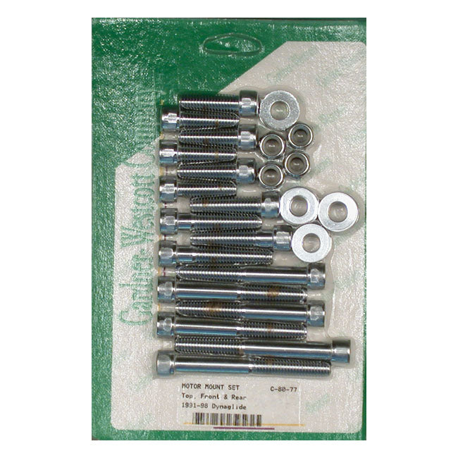 Allen Motor Mount Screw Kit For 91-98 Dyna NU