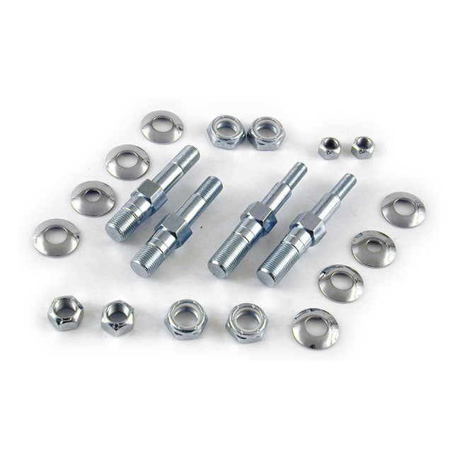 Upper Shock Stud Conversion Kit Zinc
