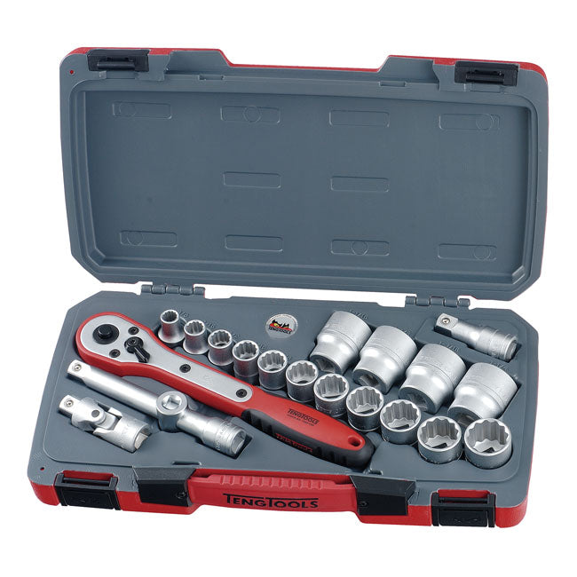 Socket Wrench Set 1/2 Inch - US 21 Pieces