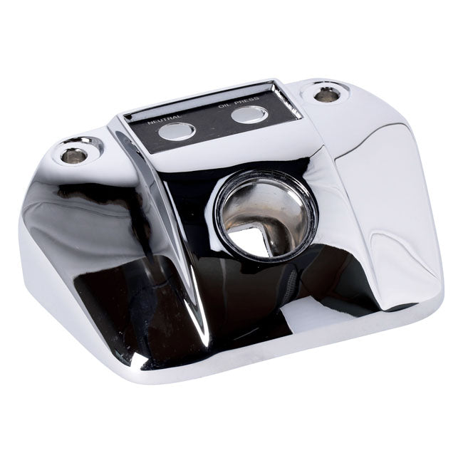 Headlamp Mounting Bracket Chrome With 2 Indicator Holes