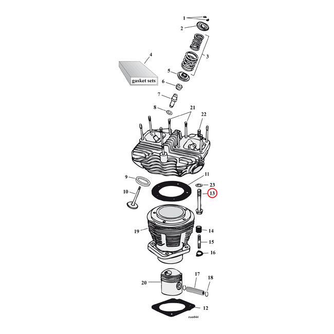 12-Point Head Bolt Kit Zinc