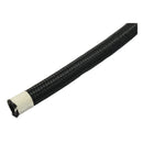 Braided Hose Black Nylon - 1/4 Inch