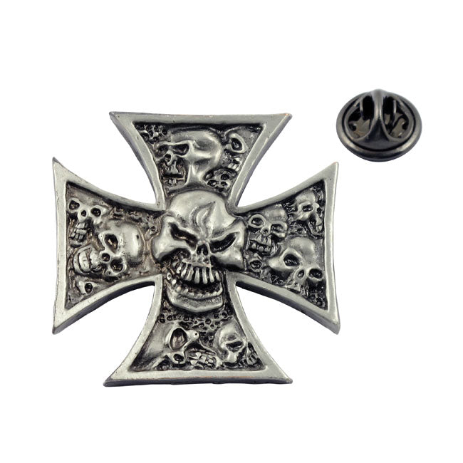 Skull Pin Maltese Skull Group