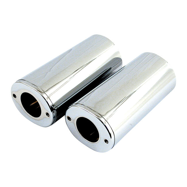 Upper Fork Slider Covers Standard Length Chrome