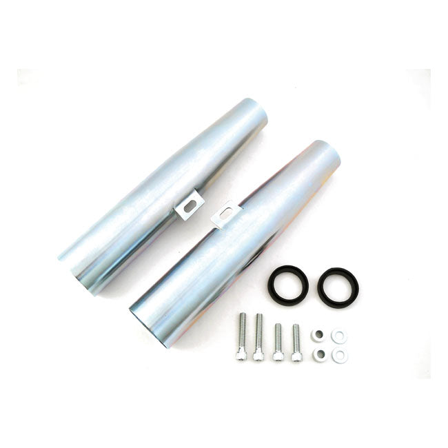 fork Shrouds For 39mm Forks Zinc For 88-03 XL