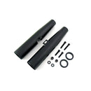 fork Shrouds For 39mm Forks Black For 04-15 XL Excl. XL1200X/XS Forty Eight