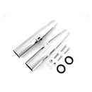 fork Shrouds For 39mm Forks Chrome For 04-15 XL Excl. XL1200X/XS Forty Eight