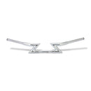 Z-Bar Handlebar Chrome - 1-1/4 Inch