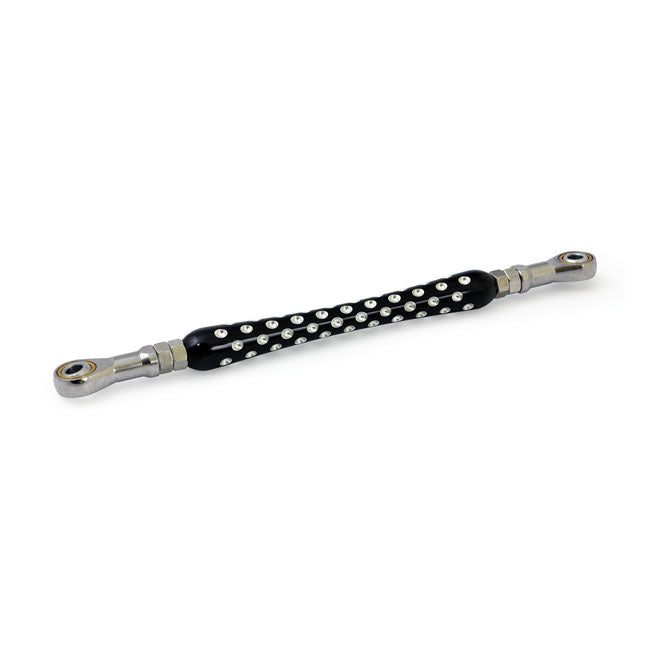 Drilled Shifter Rod Black For 04-21 XL With Forward Controls
