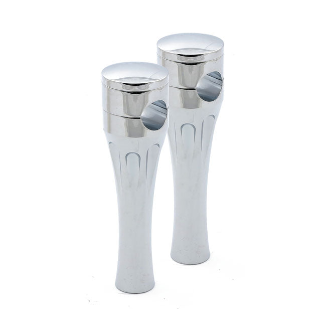 Talon Aluminum Riser Kit Chrome - 6" Rise