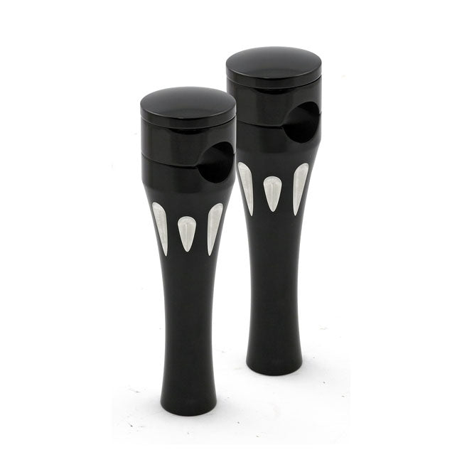 Talon Aluminum Riser Kit Black - 6" Rise