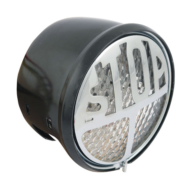 Stop Taillight LED Clear Lens / Black Housing