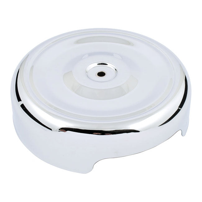 Air Cleaner Cover Bobber Style Chrome - 8 Inch