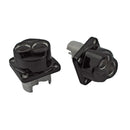 Tappet Block Set Front / Rear Black