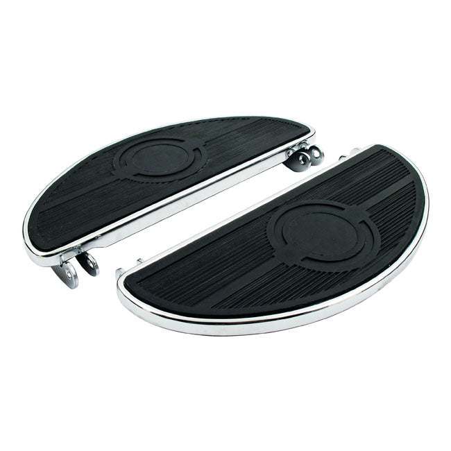 Oval Old Style Floorboards For 40-84 FL, FLH SOLIDS