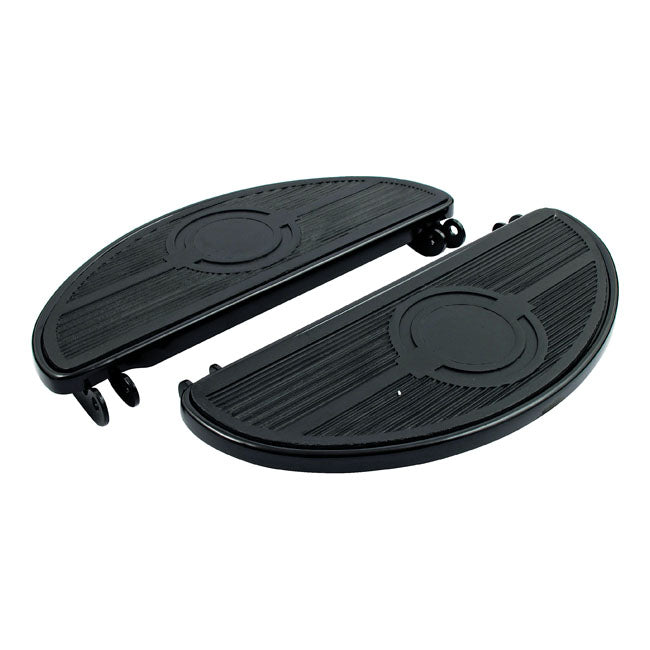 Oval Floorboard Set Black