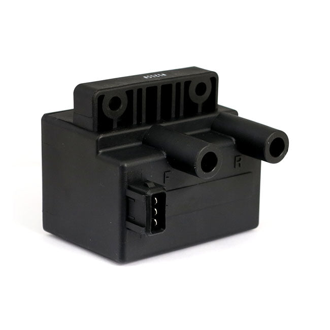 Ignition Coil OEM Style Single Fire Fuel Injected Models Black For 95-98 FLT/Touring. Single Fire, Fuel Injected