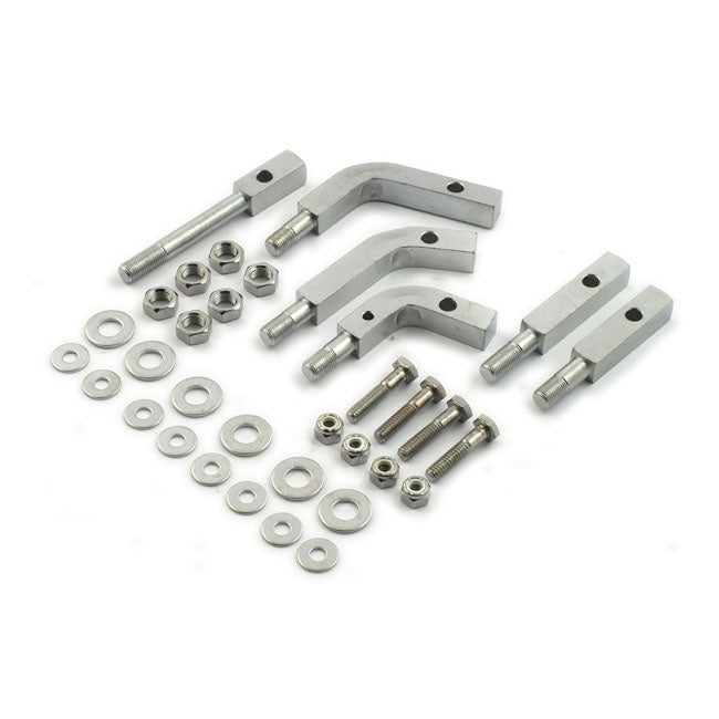 Floorboard Mounting Bracket Kit For 41-64 FL With STEEL PRIMARY