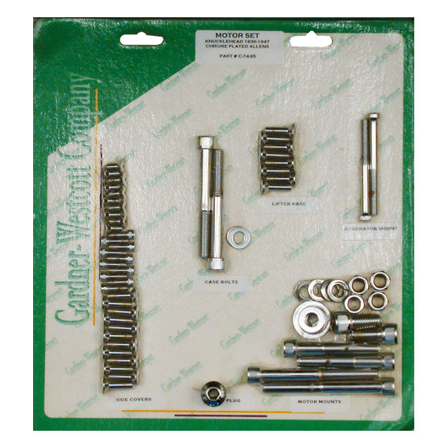 Allen Motor Screw Set For 36-47 Knuckle NU