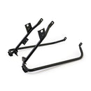 Saddlebag Support Bracket Set Black For 09-13 FLHX, FLTRU, FLTRX