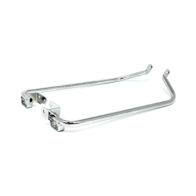 Saddlebag Support Bracket Set Chrome For 14-21 FLHX/S, FLTRX/S