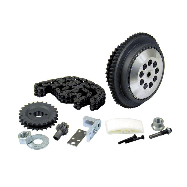 Primary Chain Drive Kit With Rigid Motor Sprocket For 94-06 Softail