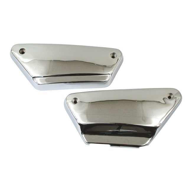 Plain Side Cover Set Chrome