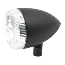 3-1 LED Bullet Taillight / Turn Signal Clear Lens / Chrome