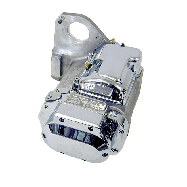 6-Speed Overdrive Softail Transmission Plain Aluminium For 90-99 Softail NU