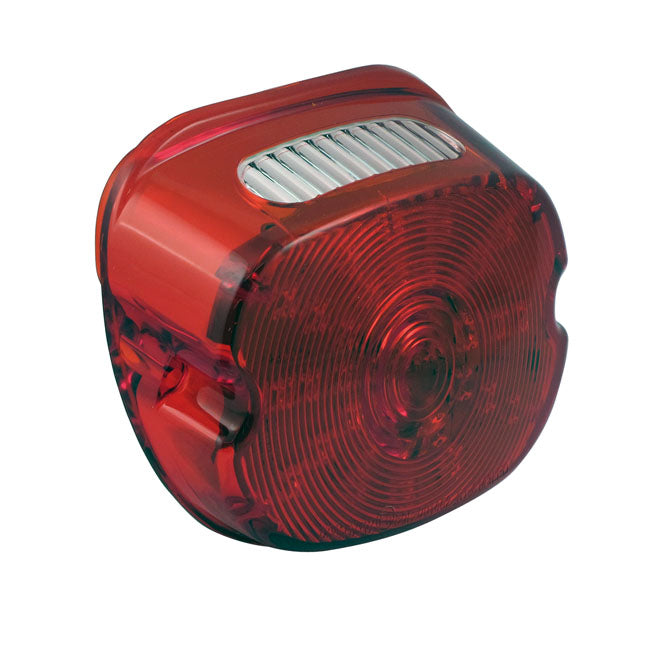 Late Style Laydown LED Taillight Lens For 99-21 various Softail, Dyna, Touring