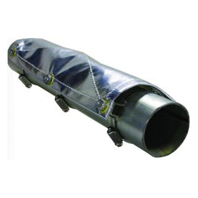 Clamp-On Heat Shield - 4 Inch Wide X 1Ft Long