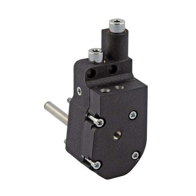 Flow Pro 1 Billet Oil Pump Kit Black With Top Feed For 73-91 B.T. NU