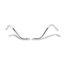 2-Piece Buckhorn Style Handlebar Chrome - 1 Inch