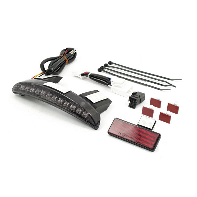 Chopped Fender Edge LED Taillight Smoke Lens For 11-13 883N, 1200V, 1200X Models