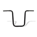 1-1/4 Inch Apehangers For 1-1/4 Inch Risers 17 Inch Rise Black For 82-21 H-D Mech. & E-Throttle With 1.25" I.D. Risers