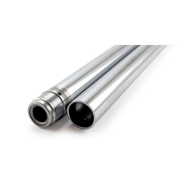 Fork Tubes Show Chrome - 41mm x 20-7/8 Inch For 84-96 FLT, FLHT