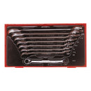 Racheting Open / Box End 8 Pieces Set