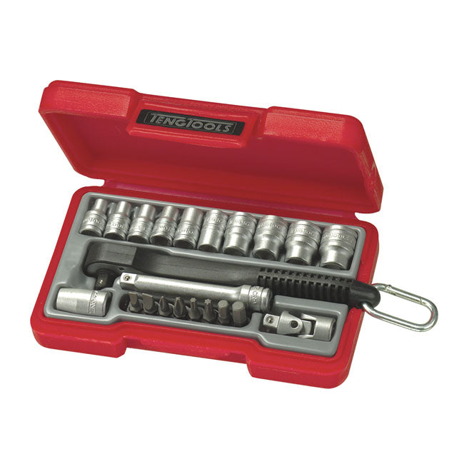 Mini Rosso 1/4 Inch Socket Wrench Set