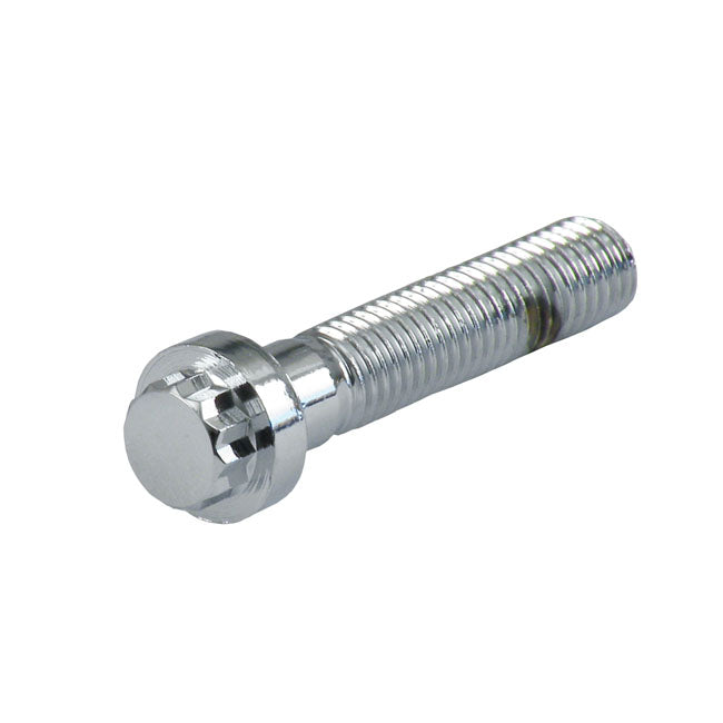 12-Point Bolt Chrome - M10 X 25 mm