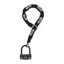 Granit 58 Padlock & Black Loop Chain