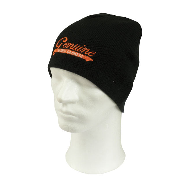 Gasket Black Beanie With Logo