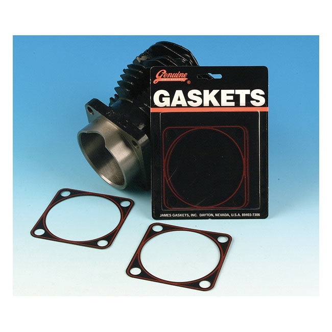 Rubber Coated Metal Gasket Set Cylinder Base - 0.022" For 37-47 74" Knuckle