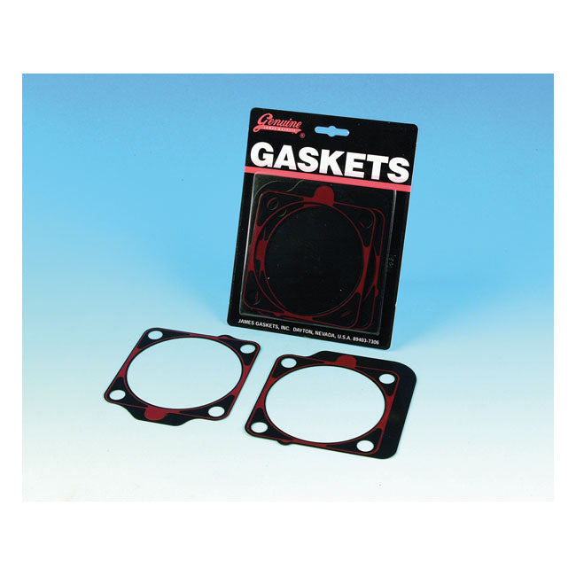 Cylinder Base Rubber Coated Metal Gasket Set - 0.022"