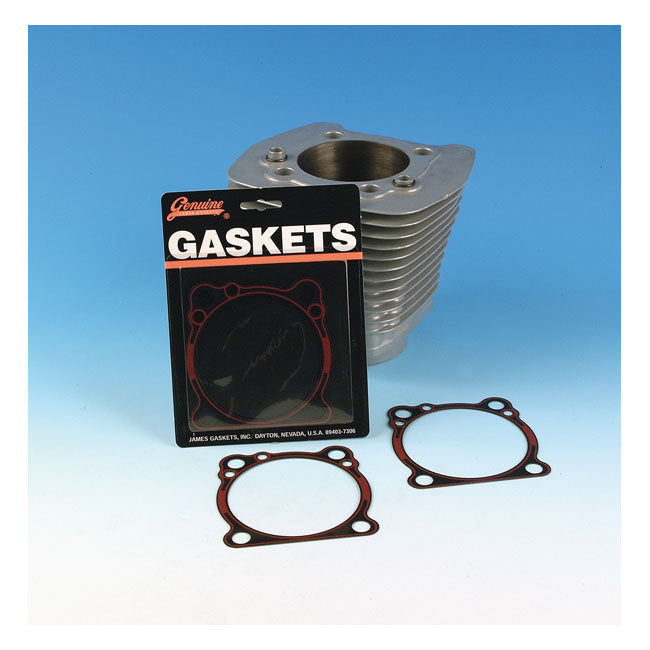 Rubber Coated Metal Gasket Set Cylinder Base - 0.016"