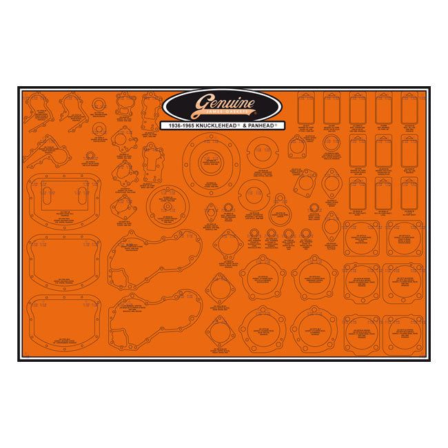 Knuckle & Pan Gasket & Seal Board