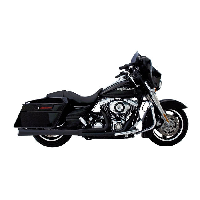 2-1 Supermeg Exhaust Black For 10-16 Touring NU