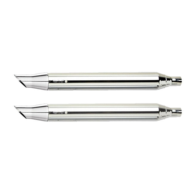 2-2 Staggered Exhaust System Chrome