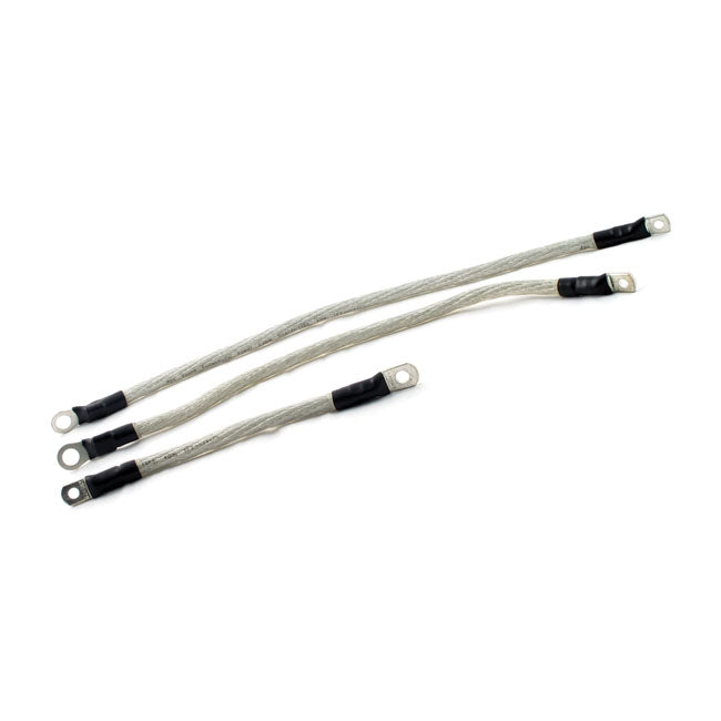 Battery Cable Kit Clear 84-88 (NU) Softail