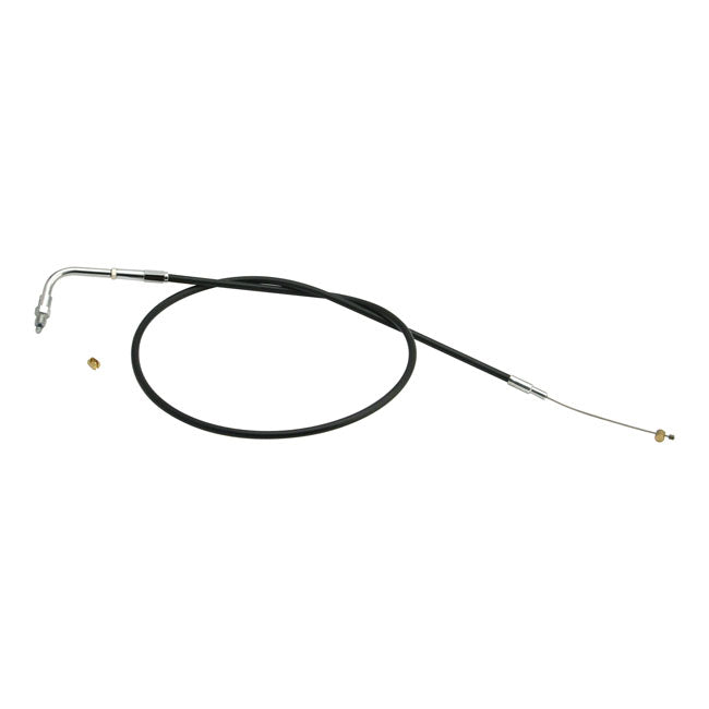 Pull Throttle Cable - 48 Inch For E/G Carburetor With 81-95 Style Threaded Throttle