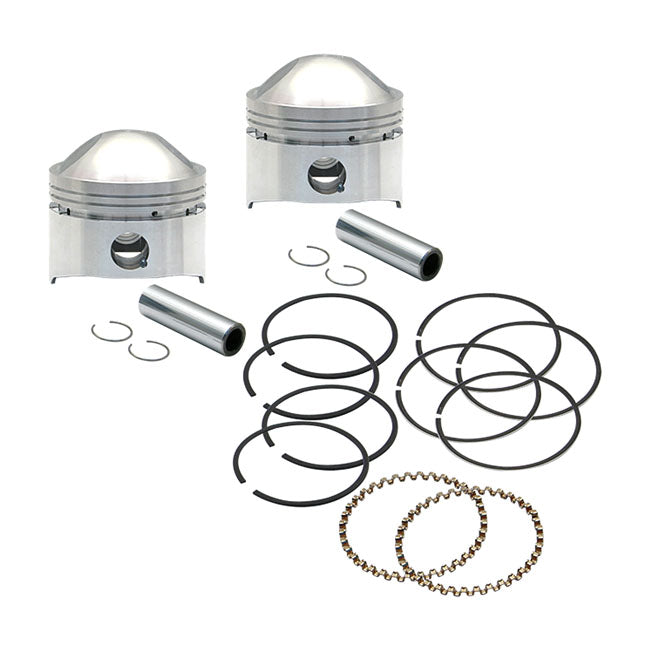 3-7/16" Bore 9:1CR Piston Kit Standard